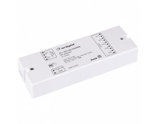 Контроллер-диммер Arlight SR-2001 SR-2001EA (12-24V, 384-768W, 1-10V, 4CH) Контроллер-диммер Arlight SR-2001 SR-2001EA (12-24V, 384-768W, 1-10V, 4CH)