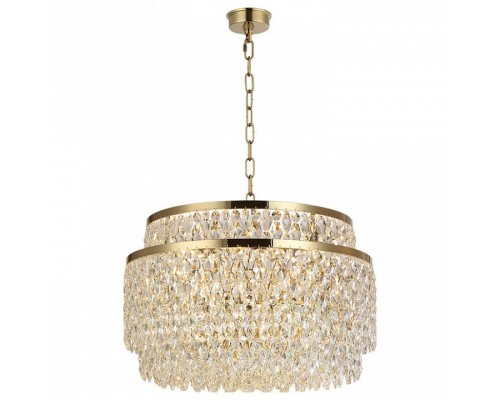 Подвесная люстра Newport TIFFANY 8530/60 C gold polished