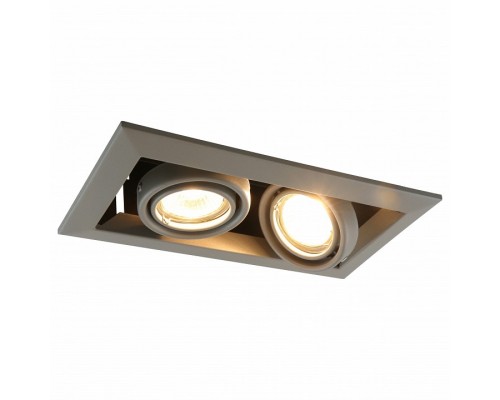 Встраиваемый светильник Arte Lamp A5941 A5941PL-2GY Встраиваемый светильник Arte Lamp A5941 A5941PL-2GY