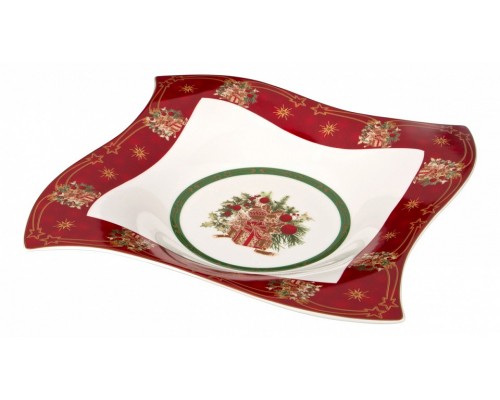 Блюдо декоративное (26х26х4 см) Christmas Collection 586-292 Блюдо декоративное (26х26х4 см) Christmas Collection 586-292