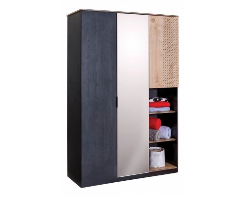 Шкаф платяной Cilek Black 20.58.1002.00 Шкаф платяной Cilek Black 20.58.1002.00