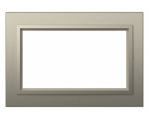 Рамка для двойной розетки Elbi Eleсtriс Zena 608-011400-908 Рамка для двойной розетки Elbi Eleсtriс Zena 608-011400-908