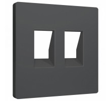 Накладка для розетки RJ-11 или RJ-45 Ambrella Volt ALFA AP9121