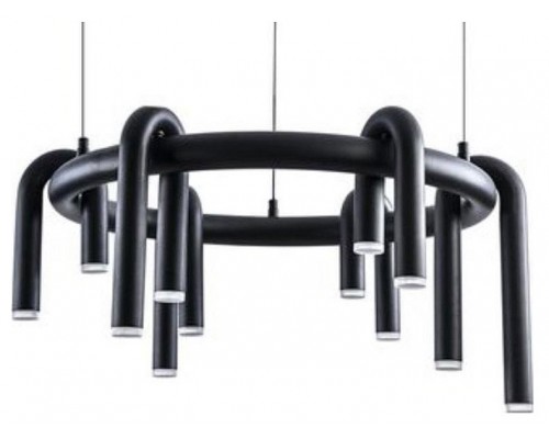 Подвесная люстра Arte Lamp Warhol A3258LM-30BK Подвесная люстра Arte Lamp Warhol A3258LM-30BK