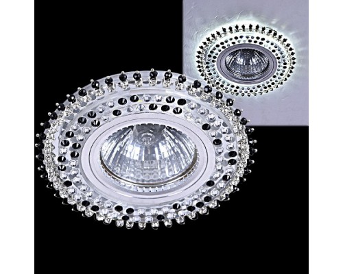 Встраиваемый светильник 59502-9.0-001MN MR16+LED3W BK