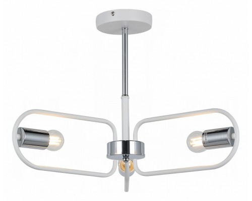 Люстра на штанге ILLUMICO IL8253-3COU-79 WH CR Люстра на штанге ILLUMICO IL8253-3COU-79 WH CR