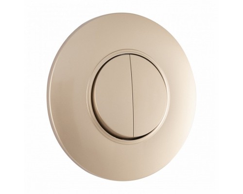 Выключатель двухклавишный Arte Milano SET08-1 SET08-1-30-2 shampan