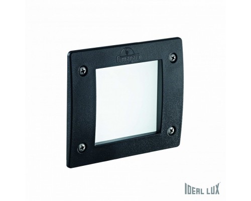 Встраиваемый светильник Ideal Lux LETI LETI FI1 SQUARE NERO Встраиваемый светильник Ideal Lux LETI LETI FI1 SQUARE NERO