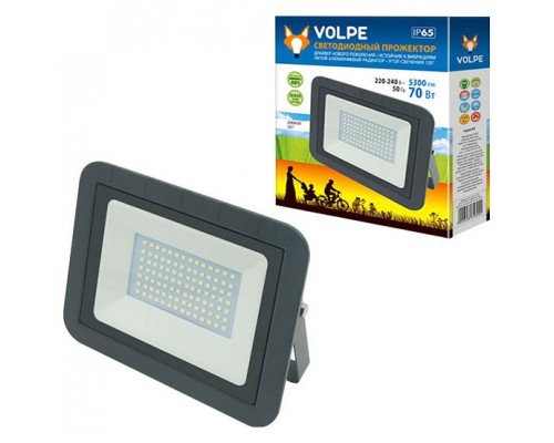 Настенный прожектор Volpe ULF-Q511 ULF-Q511 70W/DW IP65 220-240В BLACK картон