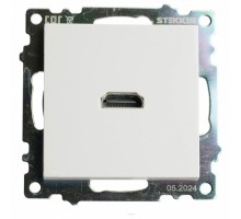 Розетка HDMI без рамки Stekker Катрин 50058