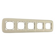 Рамка на 5 постов Arte Milano am-505.05 505.05-5.shampan