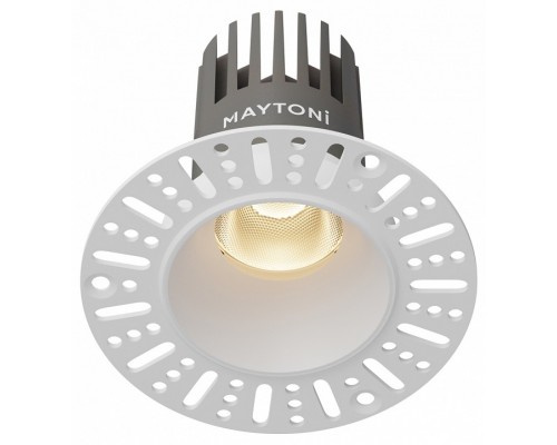 Встраиваемый светильник Maytoni  DL124-10W-3K-TRS-W