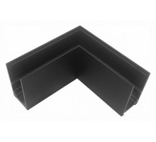 Соединитель угловой L-образный для треков накладных iLedex Technical VISION48/22 CORNER CONNECT 4822-021-95/95-BK