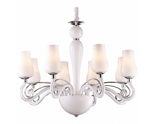 Подвесная люстра Arte Lamp Biancaneve A8110LM-8WH Подвесная люстра Arte Lamp Biancaneve A8110LM-8WH