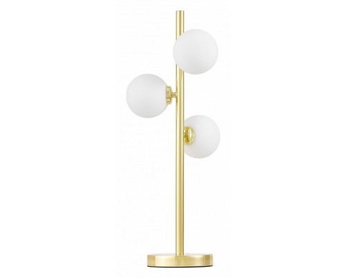 Настольная лампа декоративная LUMINA DECO MARSIADA LDT 6033-3 GD Настольная лампа декоративная LUMINA DECO MARSIADA LDT 6033-3 GD
