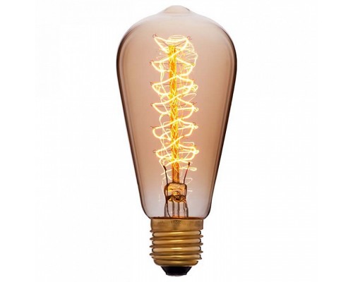 Лампа накаливания Sun Lumen ST58 E27 40Вт 2200K 052-191