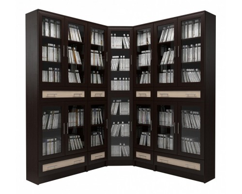 Шкаф книжный Мебелайн-48 Шкаф книжный Мебелайн-48
