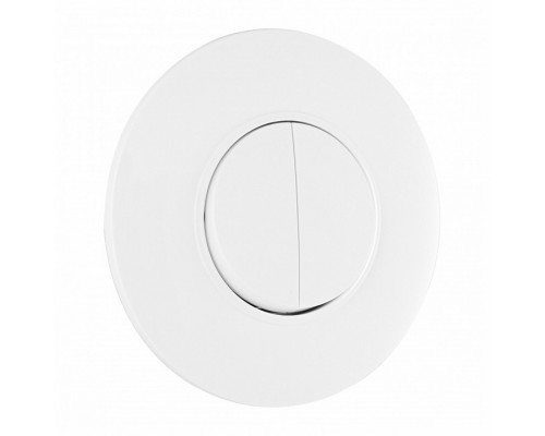 Выключатель двухклавишный Arte Milano SET08-1 SET08-1-30-2 white