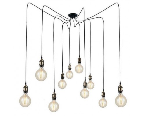Подвесная люстра Loft it Spider LOFT1162A/10 Подвесная люстра Loft it Spider LOFT1162A/10