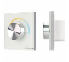 Панель-регулятора цвета RGB роторная накладная Arlight Rotary SMART-P20-MIX (12-24V, 2.4G)