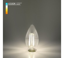 Лампа светодиодная Elektrostandard Свеча F E27 9Вт 6500K a056256