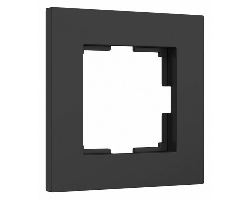 Рамка на 1 пост Werkel Slab (черный софт) W0012908
