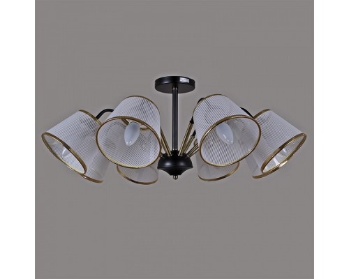 Люстра на штанге ILLUMICO IL0344-8CSQ-79 BK AB Люстра на штанге ILLUMICO IL0344-8CSQ-79 BK AB