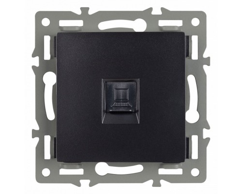Розетка Ethernet RJ-45 и со шторками, без рамки Arlight SCT 045334 Розетка Ethernet RJ-45 и со шторками, без рамки Arlight SCT 045334