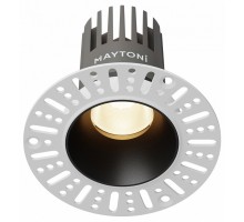 Встраиваемый светильник Maytoni  DL119-10W-3K-TRS-B
