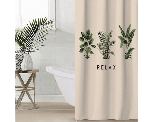Штора для ванной (145x180 см) Relax Штора для ванной (145x180 см) Relax
