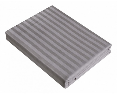 Простыня (180x215 см) Stripe Gray