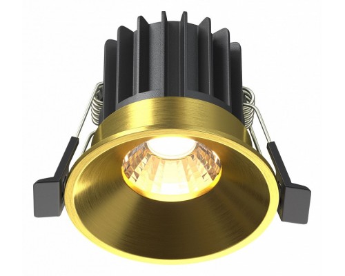 Встраиваемый светильник Maytoni Technical Round DL058-7W3K-BS