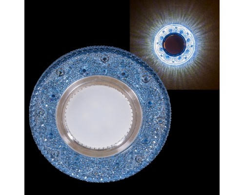 Встраиваемый светильник  11063-9.0-001LD MR16+LED3W BL