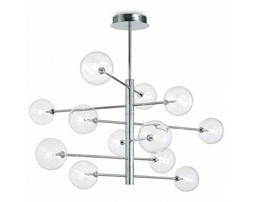 Люстра на штанге Ideal Lux Equinoxe EQUINOXE SP12 CROMO Люстра на штанге Ideal Lux Equinoxe EQUINOXE SP12 CROMO