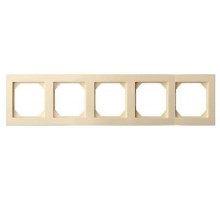 Рамка на 5 постов LIREGUS EPSILON 28-092
