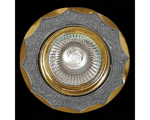 Встраиваемый светильник  01001-9.0-001AK MR16 SS+GD