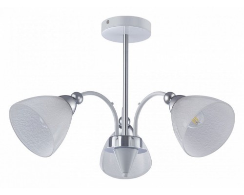 Люстра на штанге Arte Milano Napoli-326008 326008/3 WH+CR Люстра на штанге Arte Milano Napoli-326008 326008/3 WH+CR