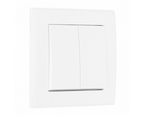 Выключатель двухклавишный Arte Milano SET06-1 SET06-1-30-2 white Выключатель двухклавишный Arte Milano SET06-1 SET06-1-30-2 white