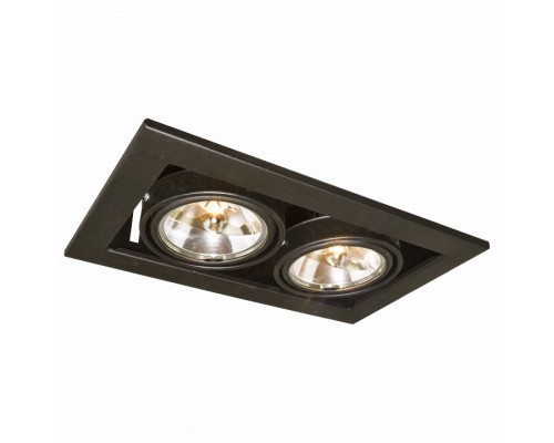 Встраиваемый светильник Arte Lamp Technika 2 A5930PL-2BK Встраиваемый светильник Arte Lamp Technika 2 A5930PL-2BK