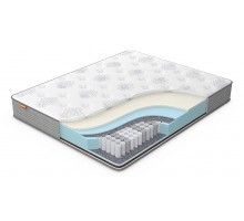 Матрас двуспальный Comfort Duos Middle/Hard (Grey) 1900х1600