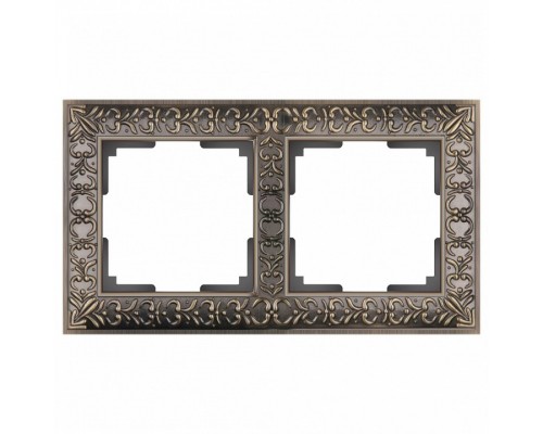 Рамка на 2 поста Werkel Antik WL07-Frame-02 Рамка на 2 поста Werkel Antik WL07-Frame-02