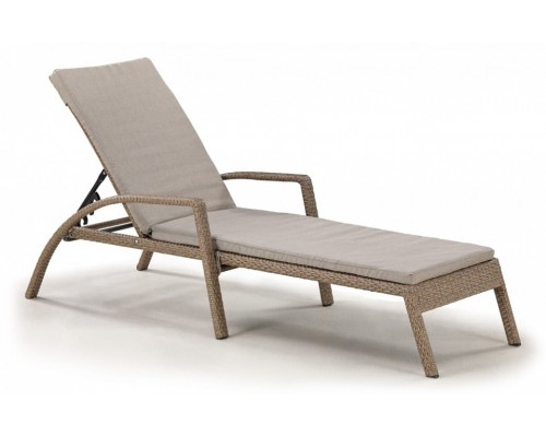Лежак A30B2-W56 Light Brown с матрасом