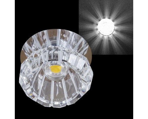 Встраиваемый светильник 09036-9.0-001T LED COB10W CR