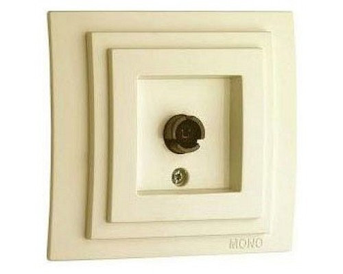 ТВ-розетка Mono Electric Larissa 103-171705-138 ТВ-розетка Mono Electric Larissa 103-171705-138