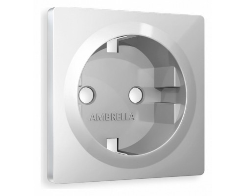Накладка для розетки с заземлением Ambrella Volt Quant AP4060 Накладка для розетки с заземлением Ambrella Volt Quant AP4060