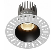 Встраиваемый светильник Maytoni  DL124-10W-3K-TRS-B