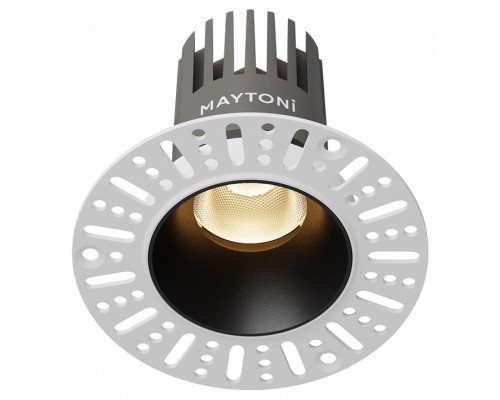 Встраиваемый светильник Maytoni  DL124-10W-3K-TRS-B