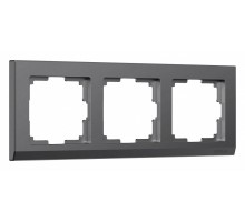 Рамка на 3 поста Werkel Stark (графит матовый) W0031864