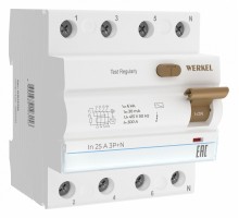 Устройство защитного отключения 3P Werkel Устройства защитного отключения W914P256