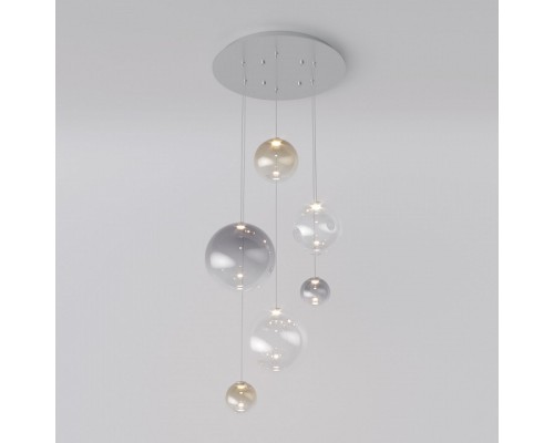 Подвесной светильник Eurosvet Wonder 50230 LED хром Подвесной светильник Eurosvet Wonder 50230 LED хром